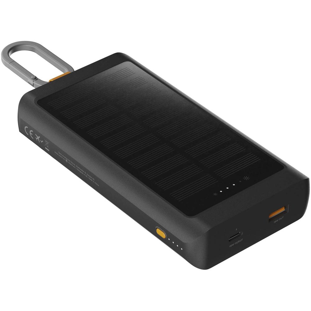 Xtorm XG2S101 Go2 10.000 mAh 15 W powerbank op zonne-energie met licht 