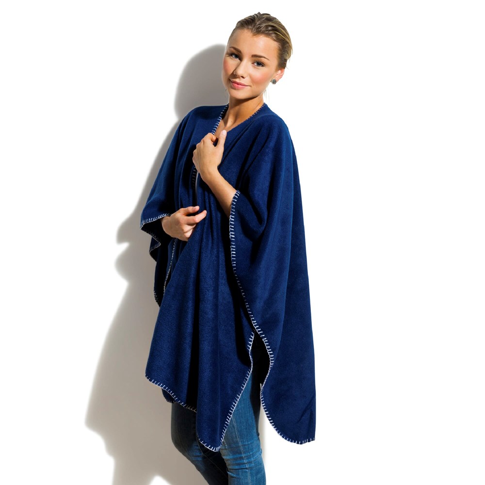 Nightingale fleece poncho 120x160 cm