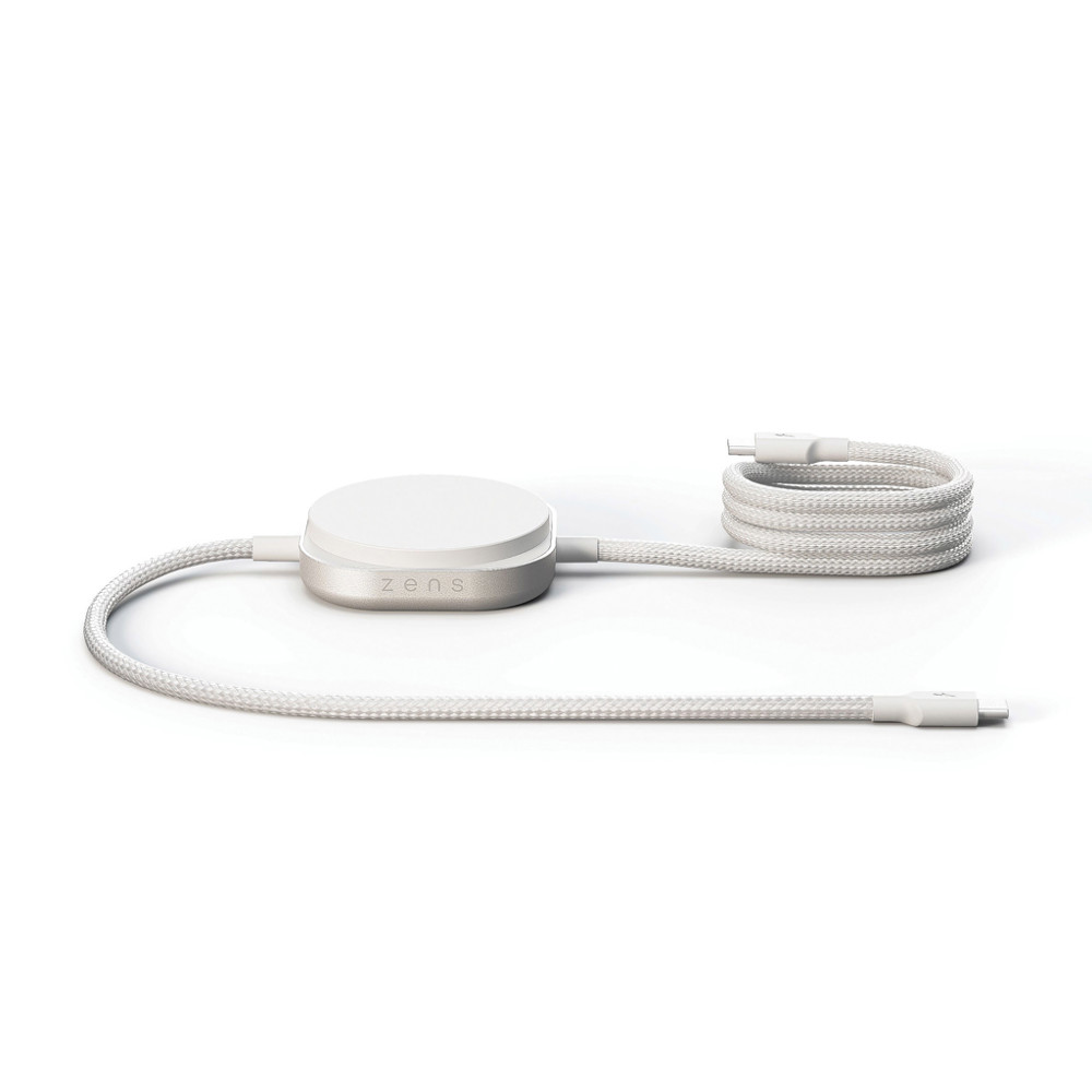 Zens Oplaadkabel USB-C naar USB-C Pro 2 - wit (± PMS White)