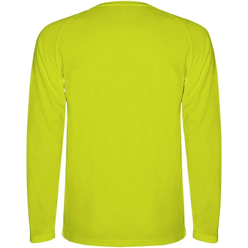 Montecarlo 150 g/m² heren sport t-shirt met lange mouwen