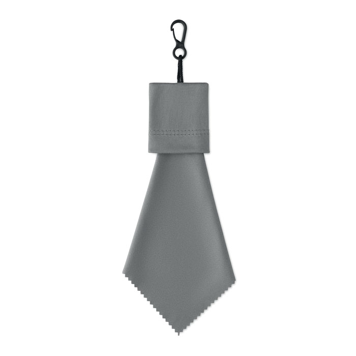 CLEAR - RPET reinigingsdoekje - Grijs