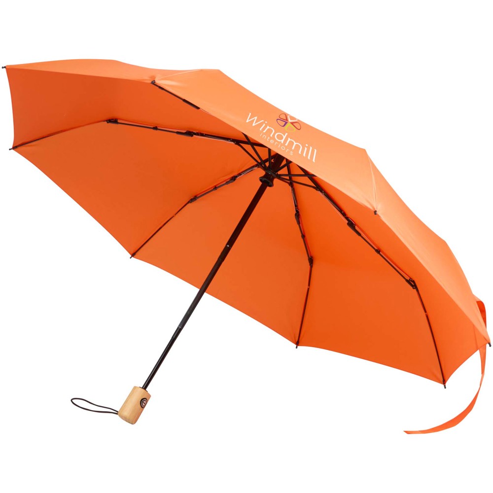 Renee 23” opvouwbare paraplu met automatische open- en sluitfunctie