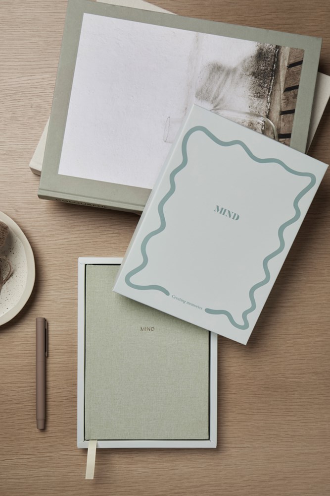 VINGA Mind GRS gerecycled papieren dagboek