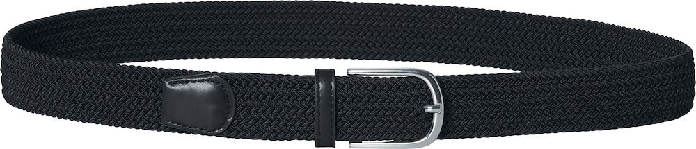 Clique - Elastic Belt Zwart 120cm