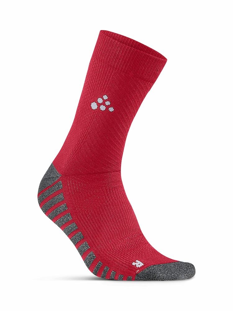 Craft - Progress Anti Slip Mid Sock Bright Red 40/42