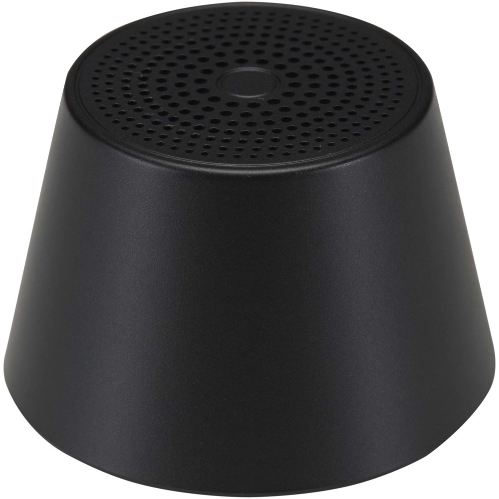 SMART 3W magnetische speaker van gerecycled aluminium - Zwart