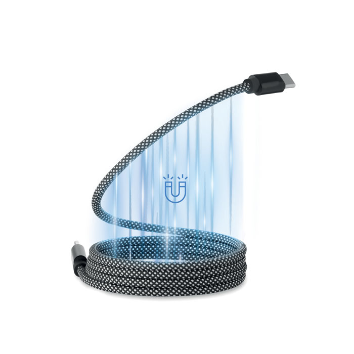 BRAID - RPET magnetische kabel